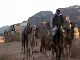 Camel route to Wadi Rum (ヨルダン)