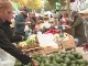 Market of Carcassonne (France)