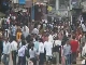 Market rows in Shillong (India)