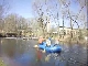 Rafting on the river Iecava (Latvia)