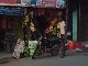 Street trading in Kovalam (インド)