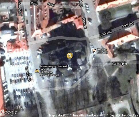 map: Alexander Nevsky Cathedral