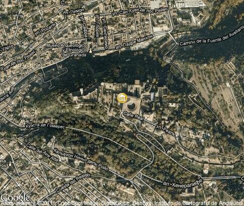 地图: 阿尔罕布拉宫