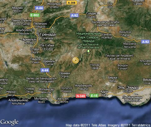 地图: Alpujarras