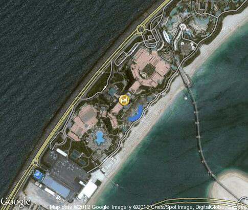 map: Atlantis The Palm