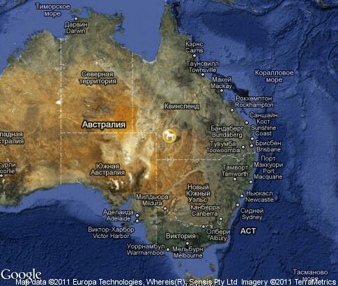 map: Australian Animals