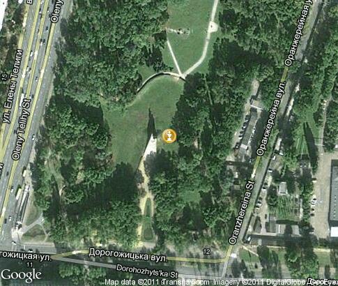 地图: Babi Yar Monument