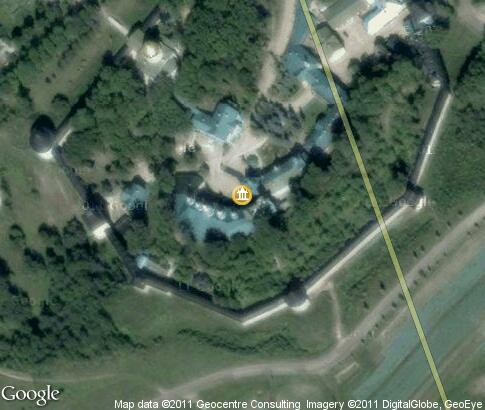 map: Cave necropolis of Pskovo-Pechersky Monastery