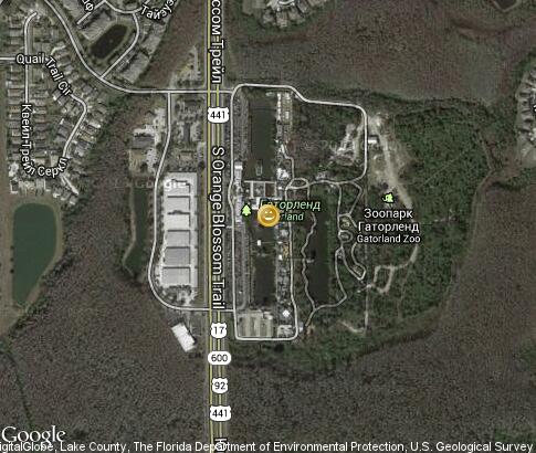 map: Gatorland