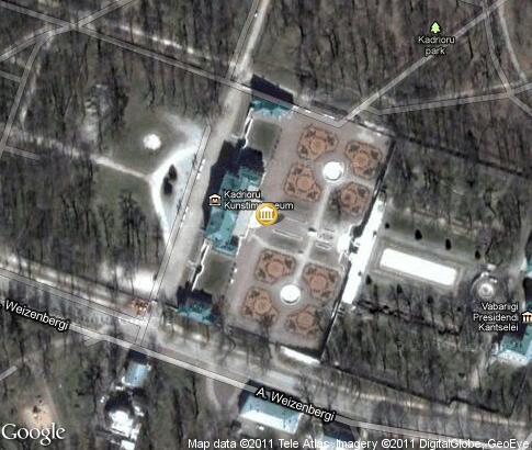 map: Kadriorg Palace