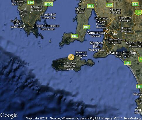 map: Kangaroo Island