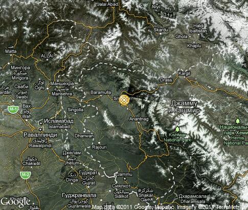 map: Kashmir silk