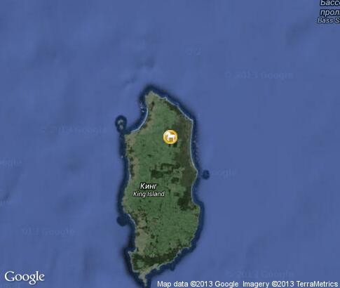 карта: Наблюдение за птицами на острове Кинг
