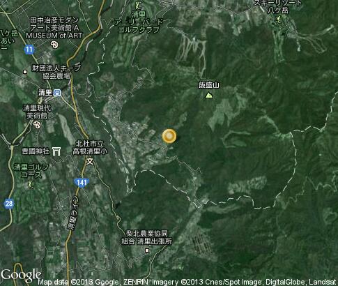 map: Kiyosato Highlands