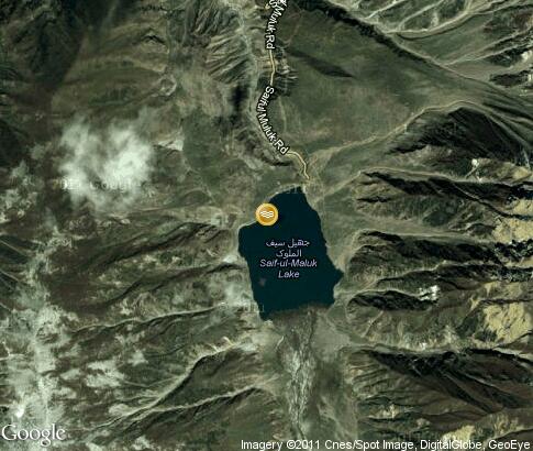 地图: Lake Saiful Muluk