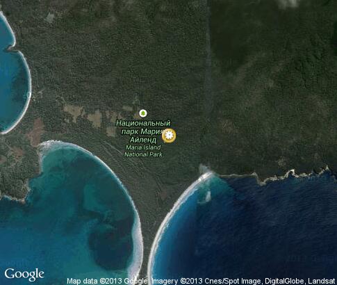 マップ: Maria Island National Park