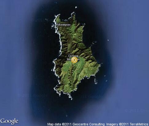 map: Moneron Island