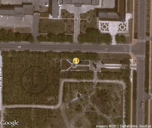 map:  Monument of First China Atomic Bomb