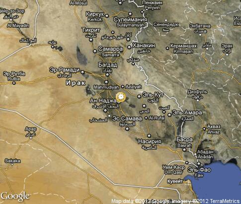 地图: Nature of Iraq