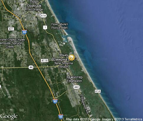 map: New Smyrna