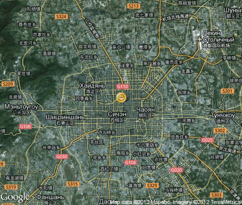 地图: Night Beijing