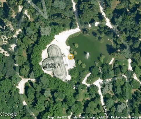 地图: Palacio de Cristal