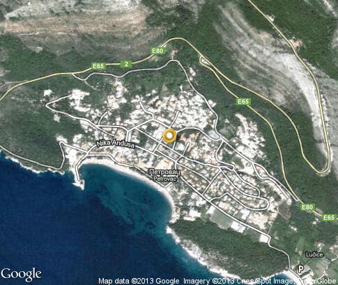 map: Petrovac