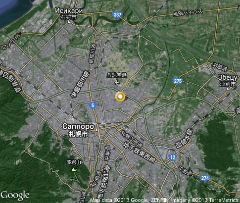 map: Sapporo