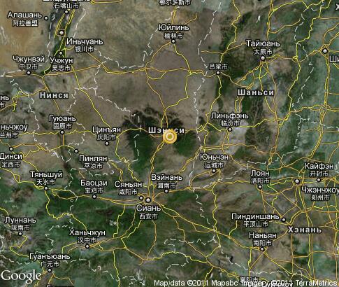 map: Shaanxi