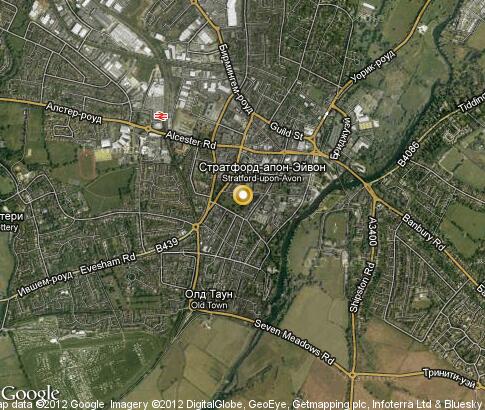 map: Stratford-upon-Avon