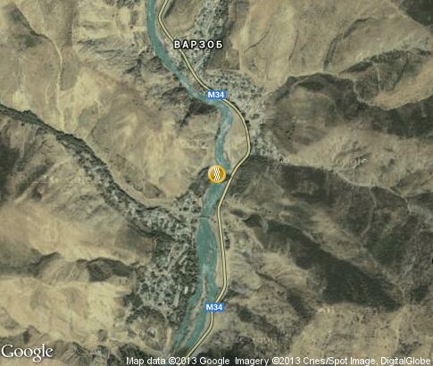 地图: Varzob River