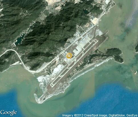 map: Zhuhai Sanzao Airport