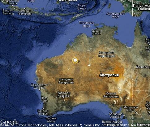 地图: 澳大利亚、自然
