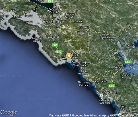 map: Budva