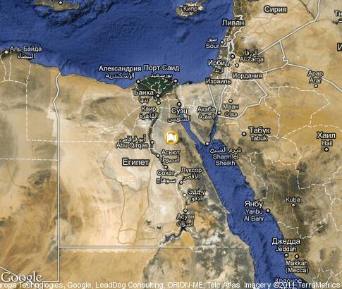 map: Egypt