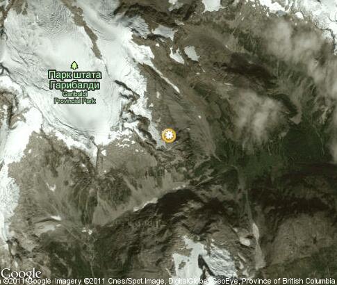 map: Garibaldi Provincial Park