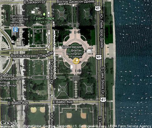 map: Grant Park