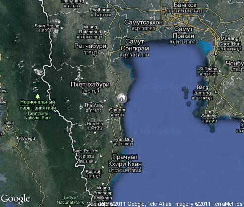 地图: Hua Hin & Cha Am