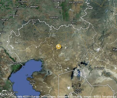 map: Kazakhstan, horse trips