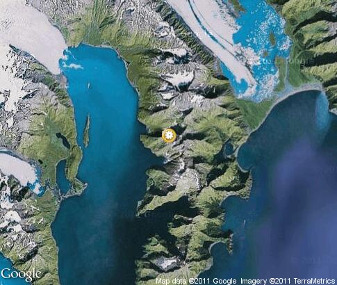 map: Kenai Fjords National Park