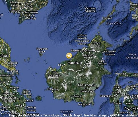 map: Malaysia, diving