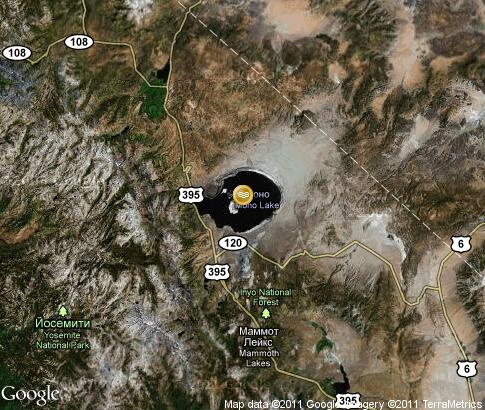 map: Mono Lake