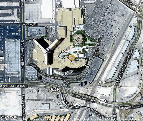 map: Rio All Suite Hotel and Casino