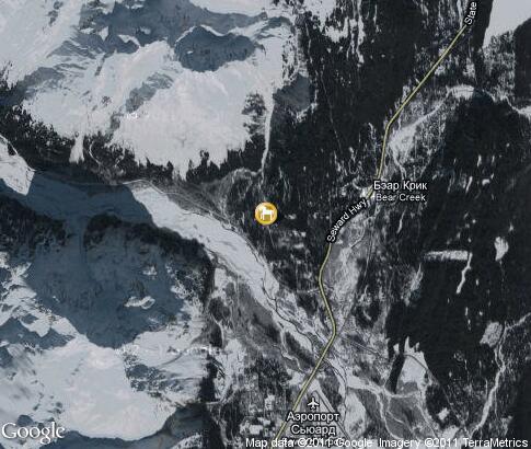 map: Seavey homestead, Seward