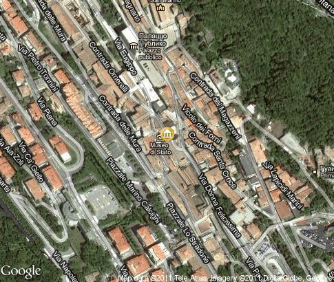 map: State Museum of San Marino