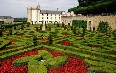 Gardens of Villandry castle Images