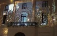 Building illumination in Valence 写真