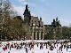 Ice skating rink in City Park (Hungary)