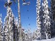 Ski lift in Pamporovo (Bulgaria)