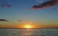 Sunset at Aitutaki Images